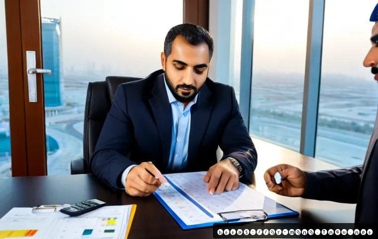 경영지도사 실무에서 자주 발생하는 문제 - Photorealistic Middle Eastern business consultant in modest professional attire meeting with a worri...